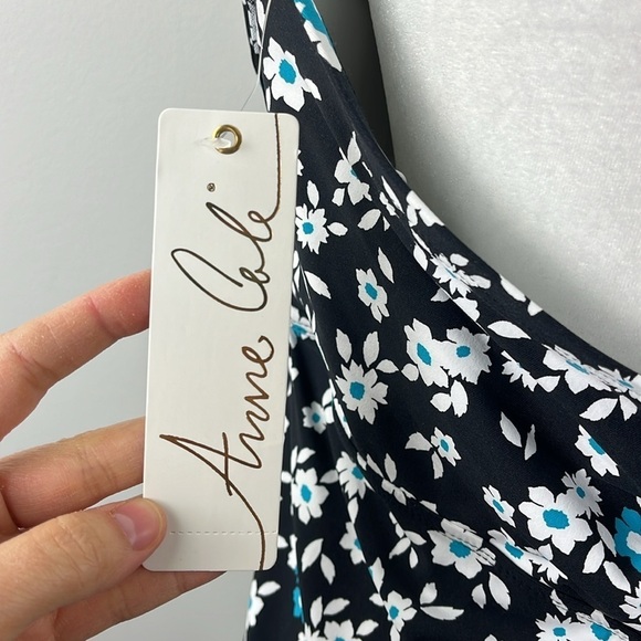 Anne Cole Beautiful Bunches Convertible Floral Tankini Swim Top Womens Size 22W - Picture 3 of 11